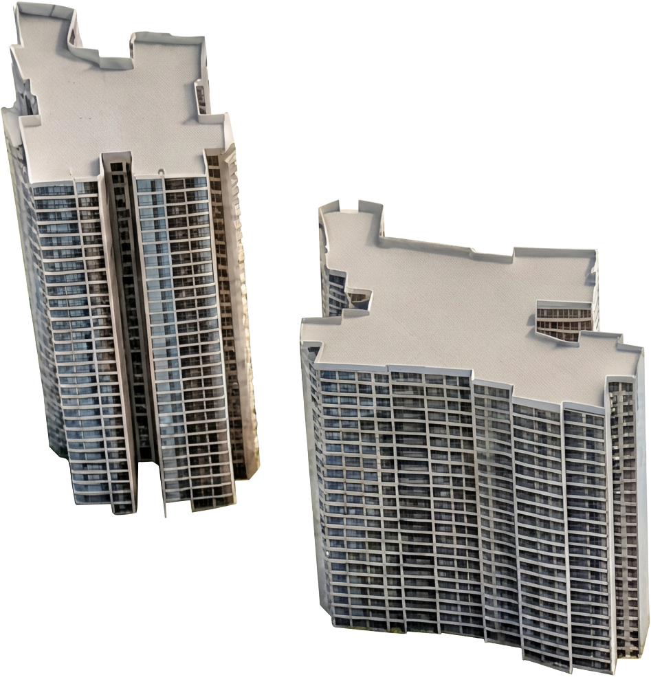 Thomson Reserve towers — developer brochure artwork